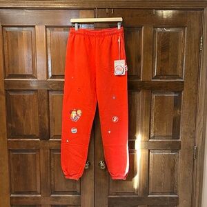 NWT Pepsi x Samii Ryan Cowgirl Pepsi Sweatpants Size Small Red Joggers Y2K